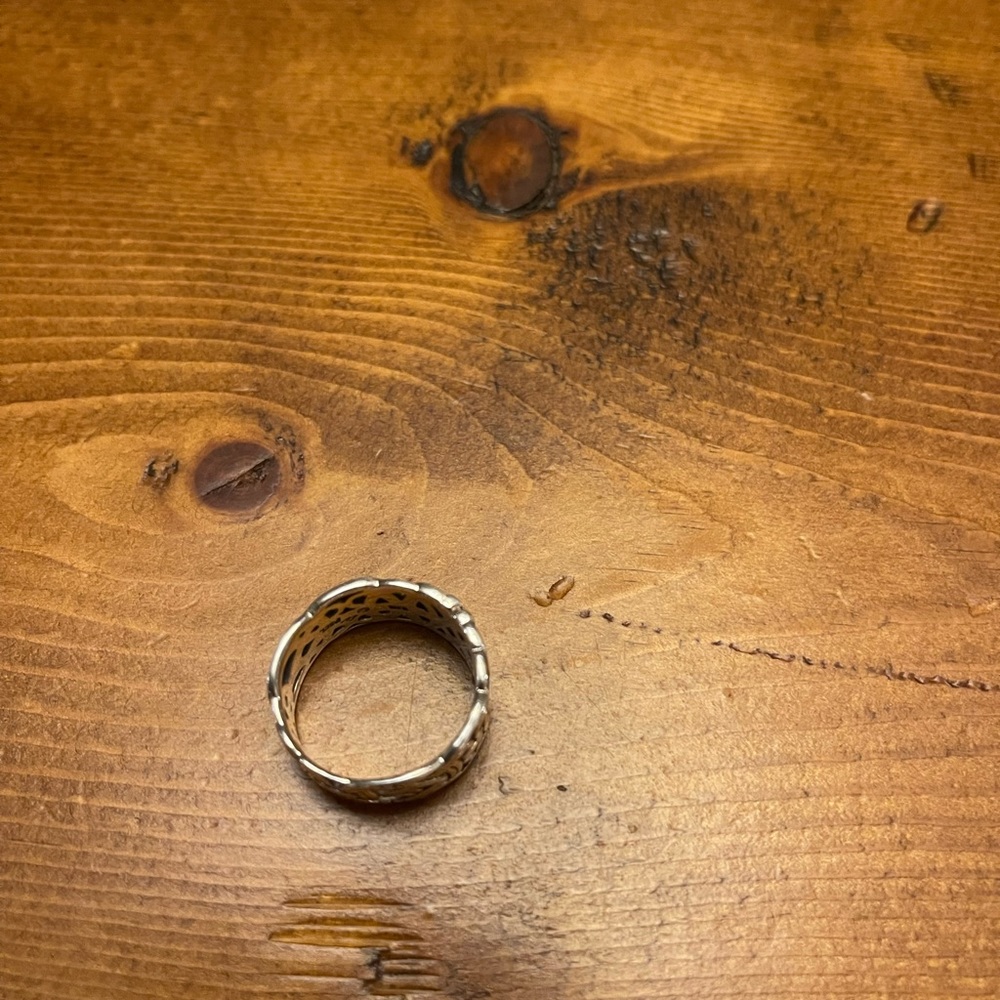 Sterling Celtic Band Ring! Solid And Beautiful. S… - image 4